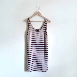 Club Monaco silk striped tank dress - size 2
